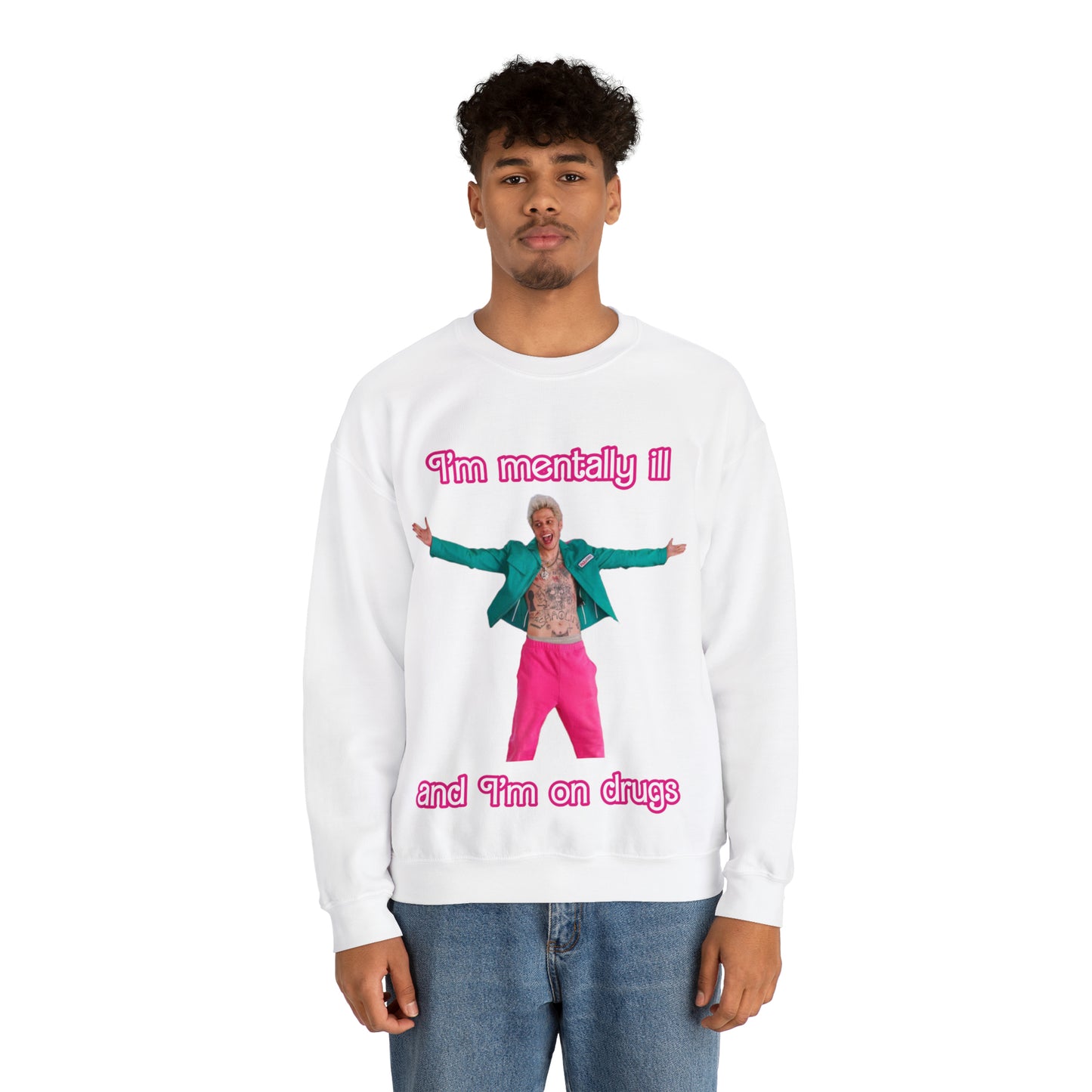 I'm on drugs Crewneck Sweatshirt