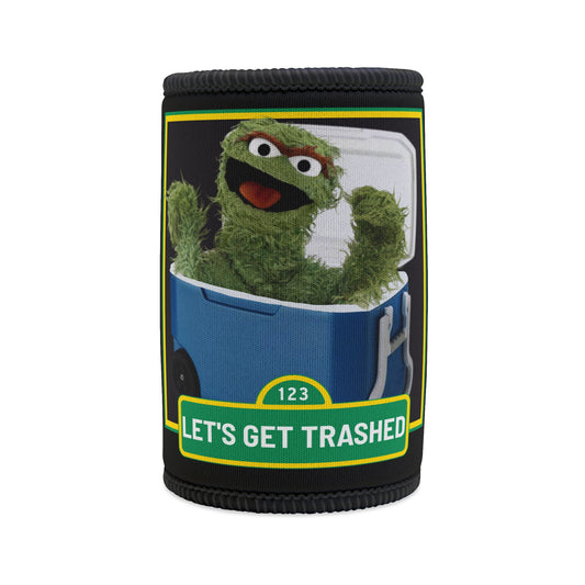 Let's get trashed stubby cooler