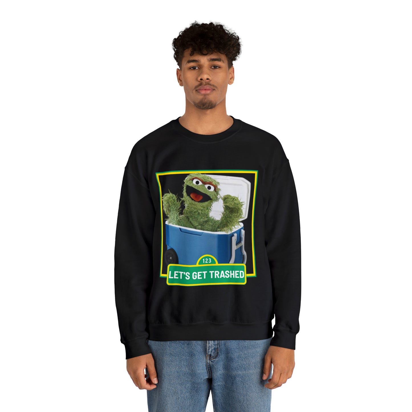 Let's get trashed Crewneck Sweatshirt