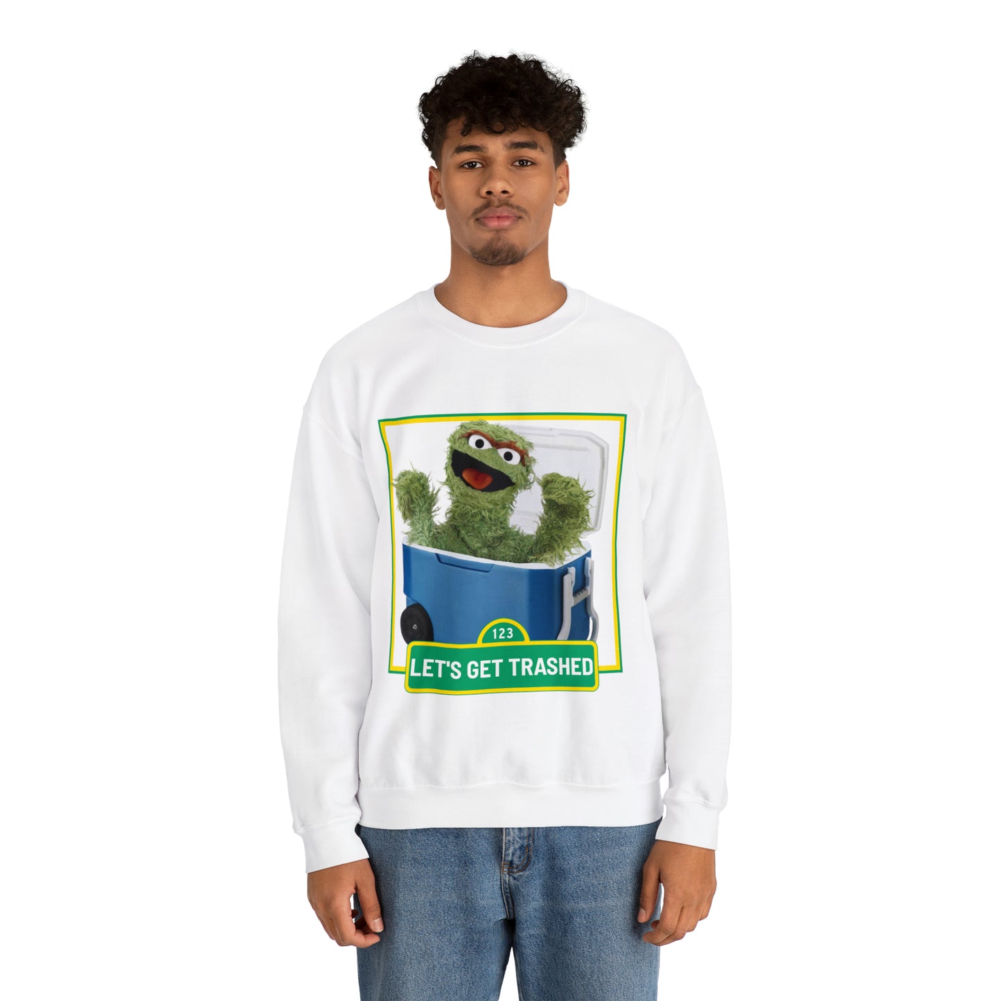 Let's get trashed Crewneck Sweatshirt