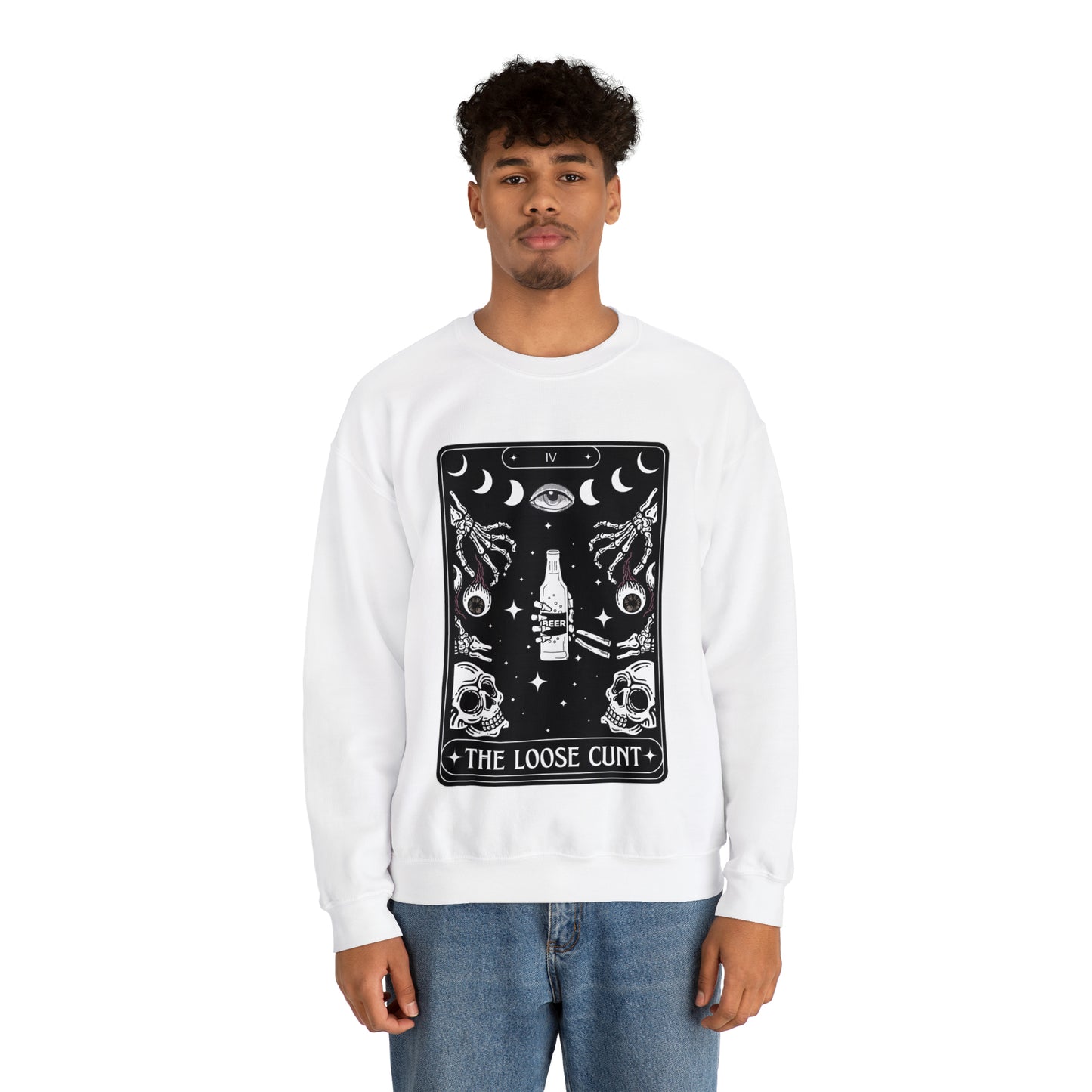 The loose cunt Crewneck Sweatshirt