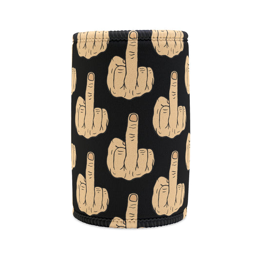 Middle finger stubby cooler