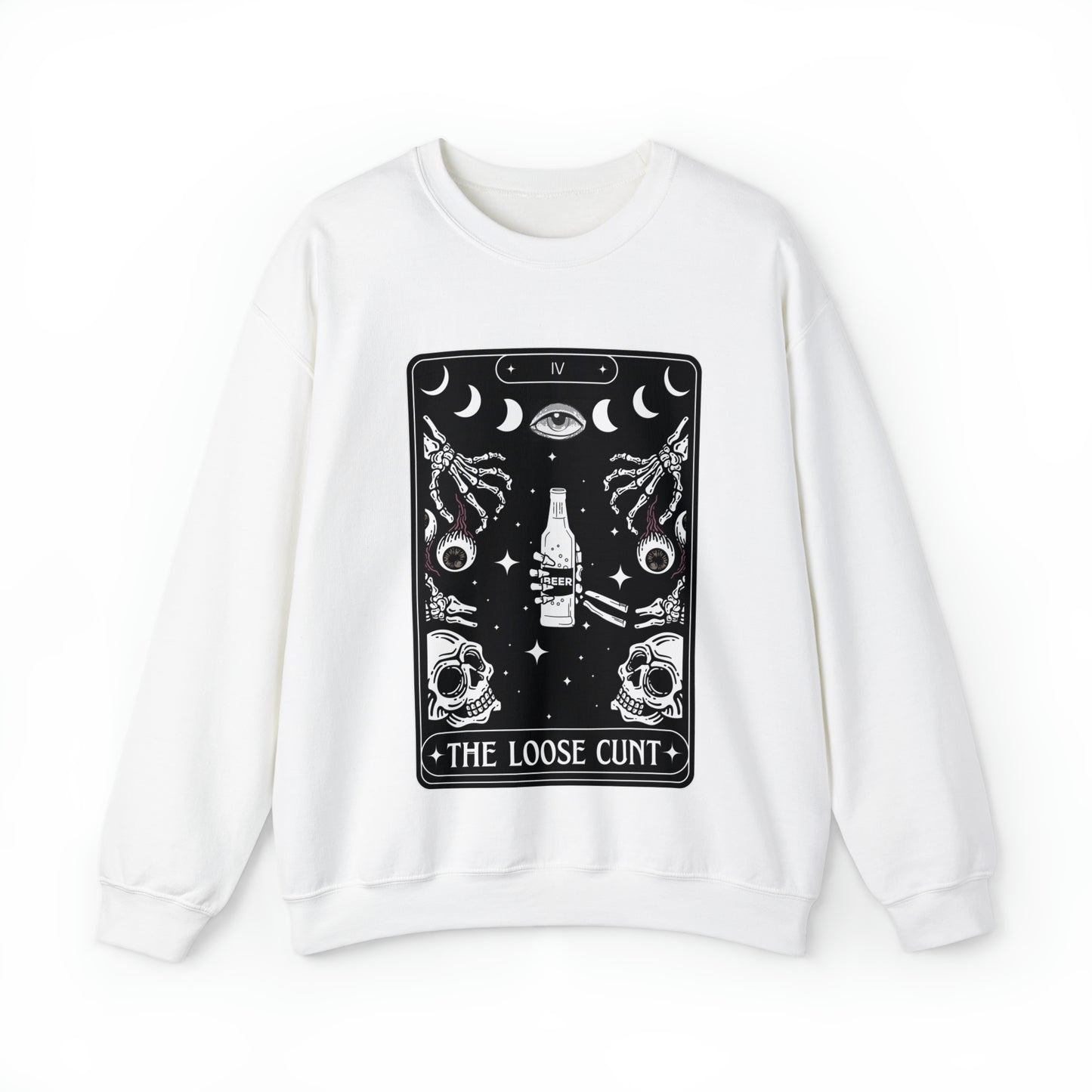 The loose cunt Crewneck Sweatshirt