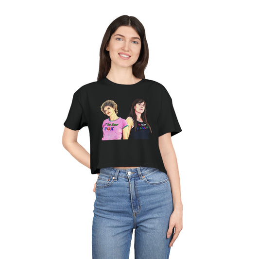 Kath and kim cropped tee