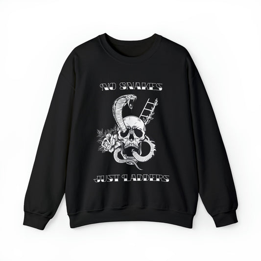 No snakes just ladders Crewneck Sweatshirt