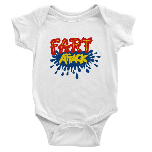 Fart attack bodysuit