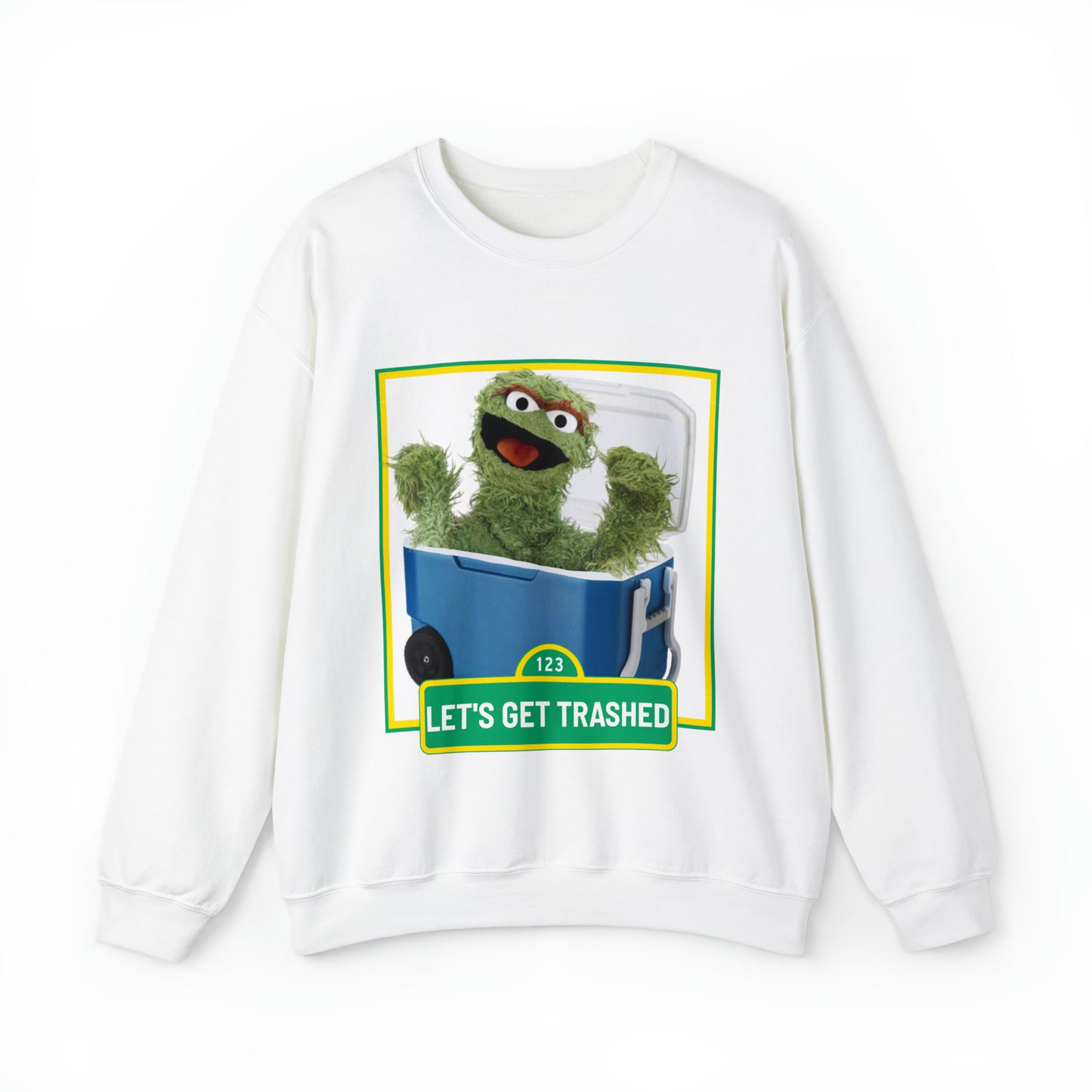 Let's get trashed Crewneck Sweatshirt