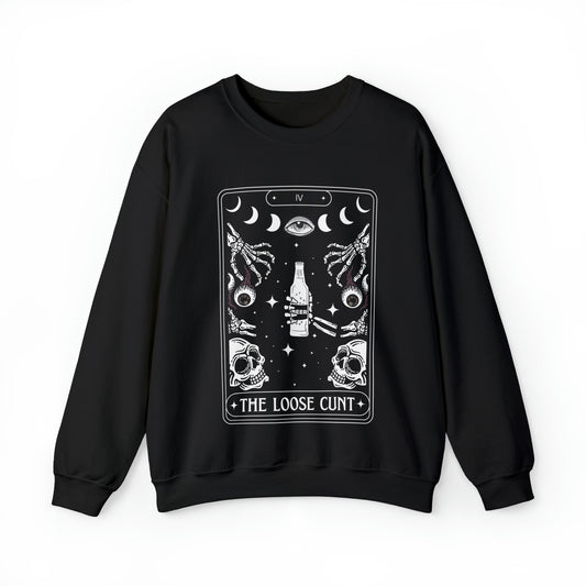 The loose cunt Crewneck Sweatshirt