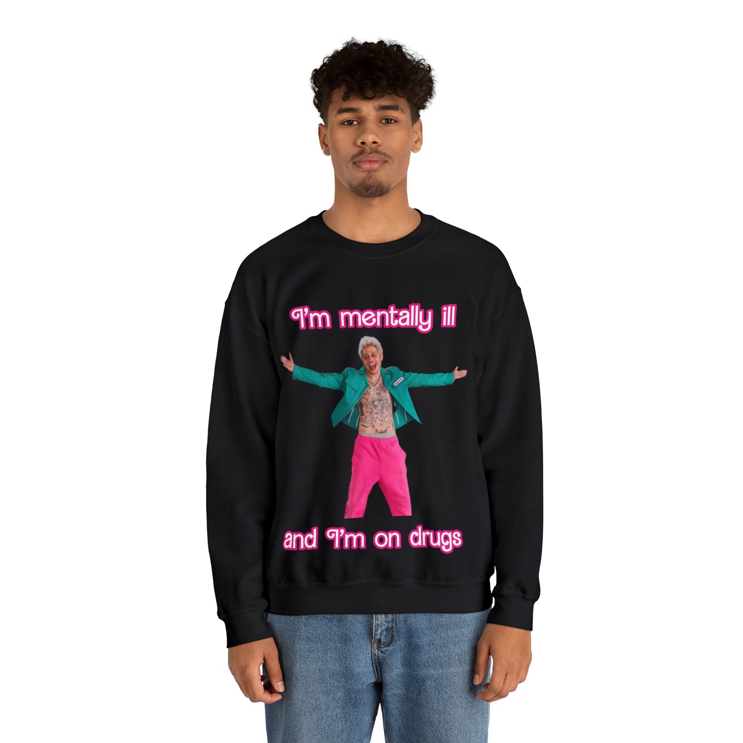 I'm on drugs Crewneck Sweatshirt