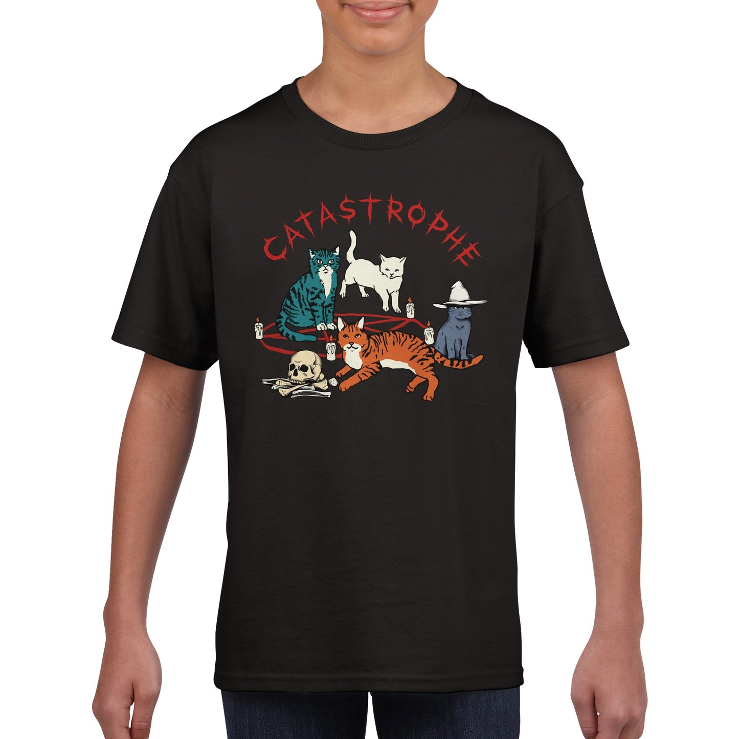 Catastrophe Kids Crewneck T-shirt