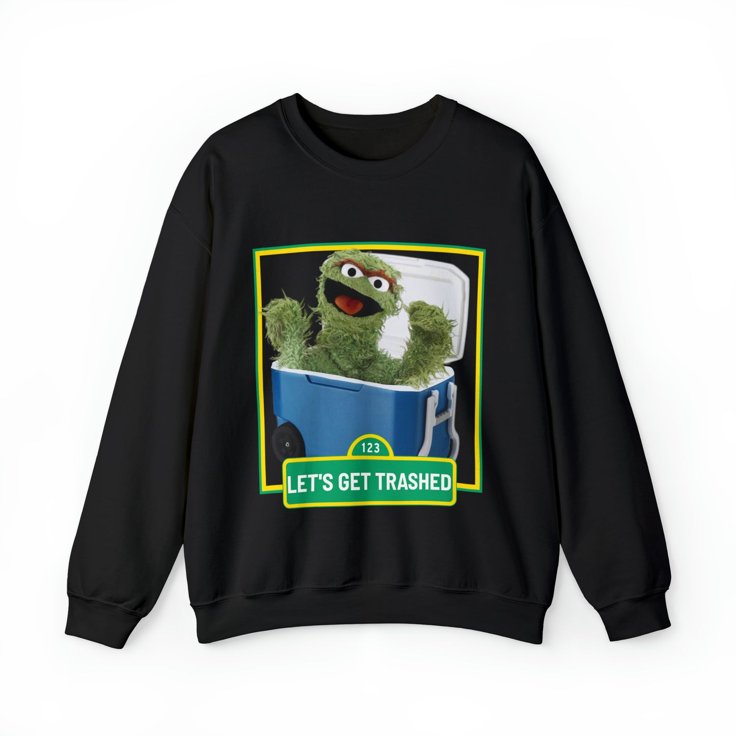 Let's get trashed Crewneck Sweatshirt