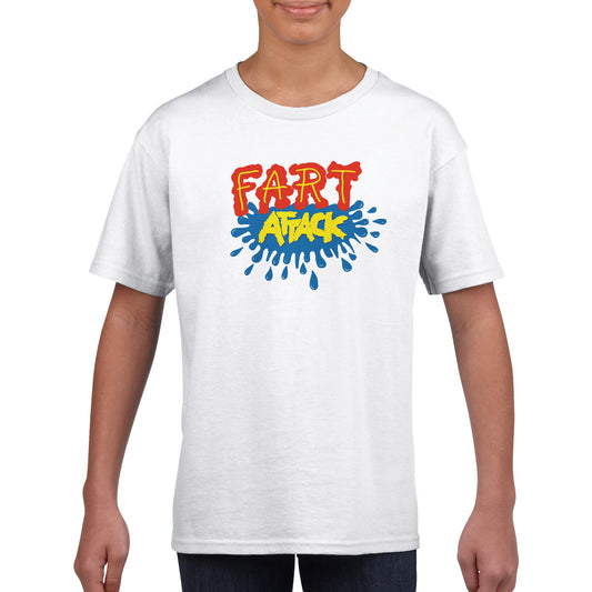 Fart attack Kids Crewneck T-shirt