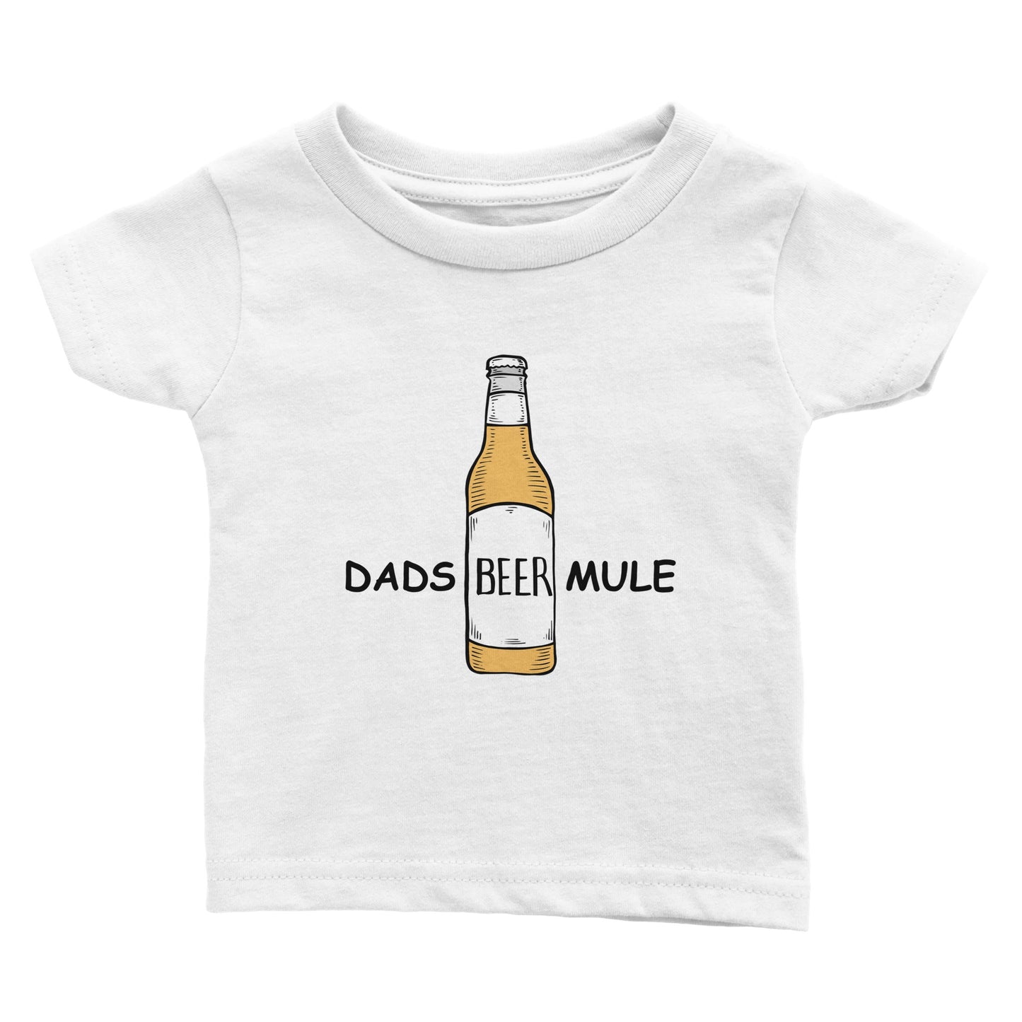 Dads beer mule Baby Crewneck T-shirt