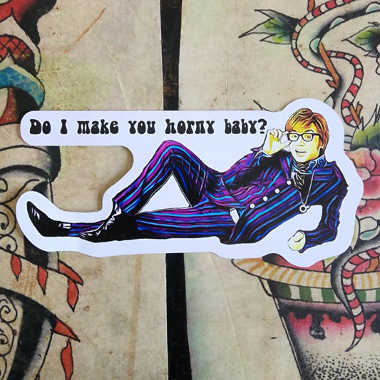 Do I make you horny sticker