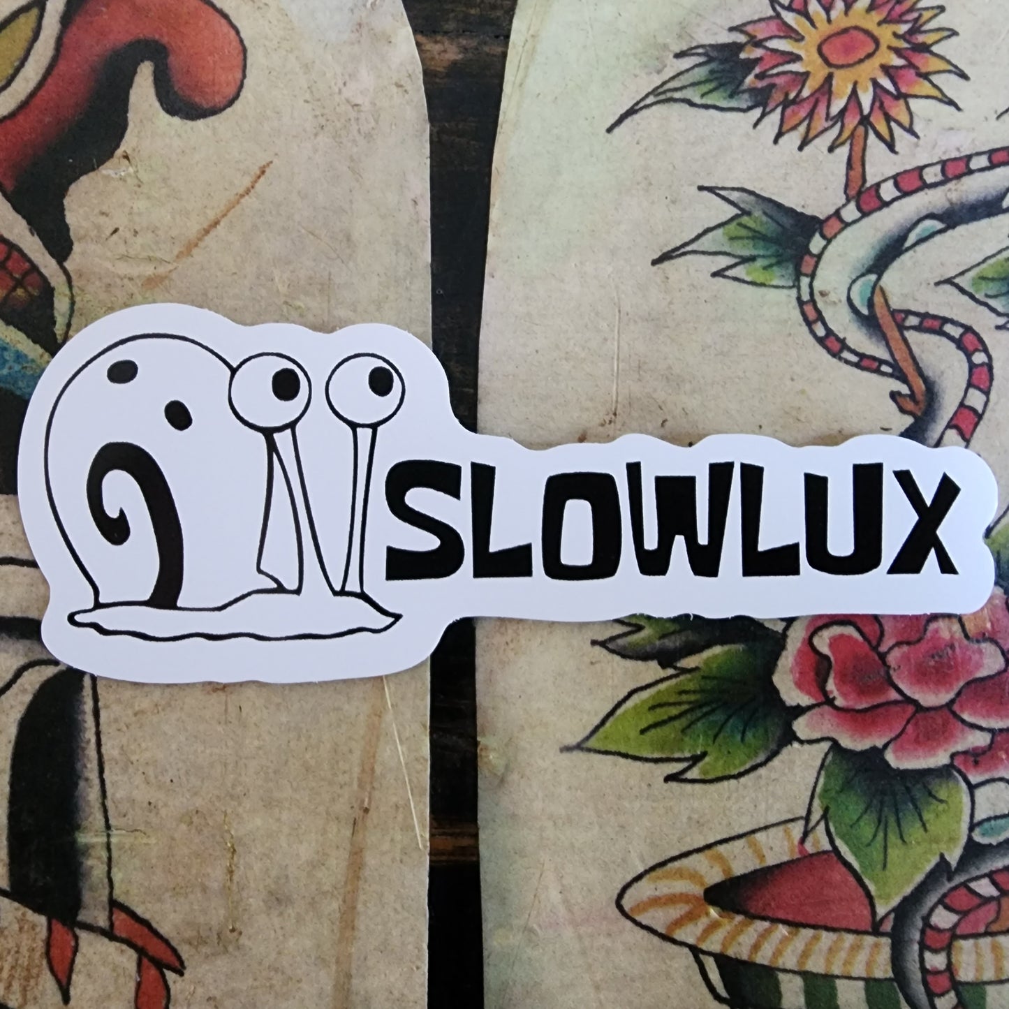 Slowlux sticker