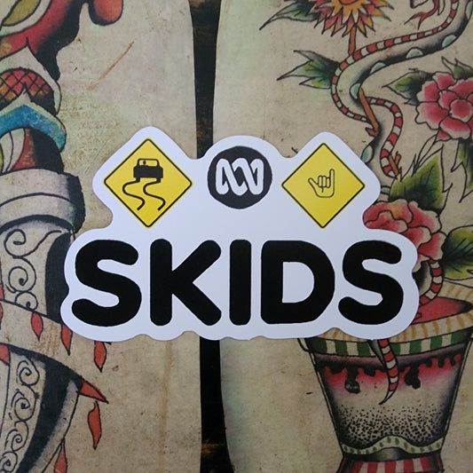 ABC skids sticker