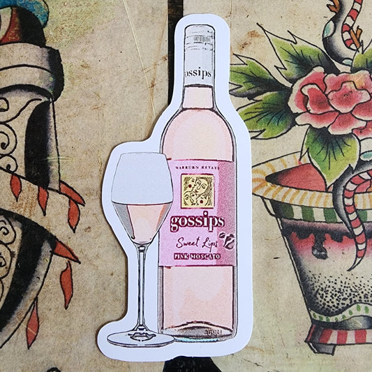 Gossips moscato sticker